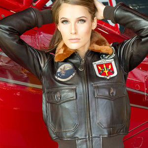 Women's Top Gun Flight Jacket W201036 - Cockpit USA Women
