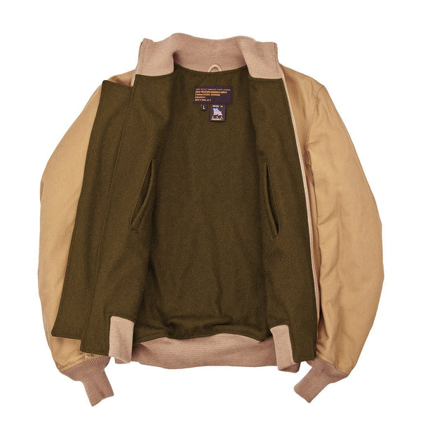Wool Lined WWII American Tanker Jacket Z21821N - Cockpit USA Men