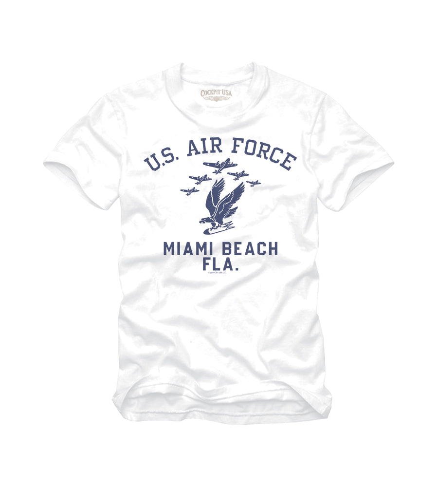 USAF MIAMI BEACH T-Shirt Z12B100D