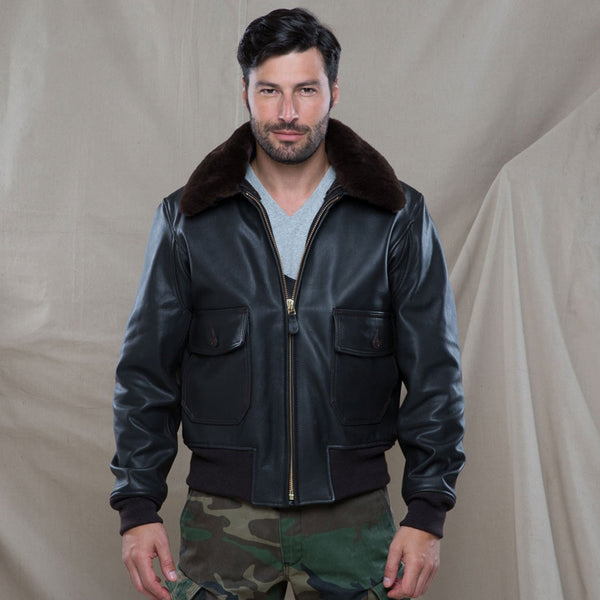 G-1 Flight Jacket with Removable Collar