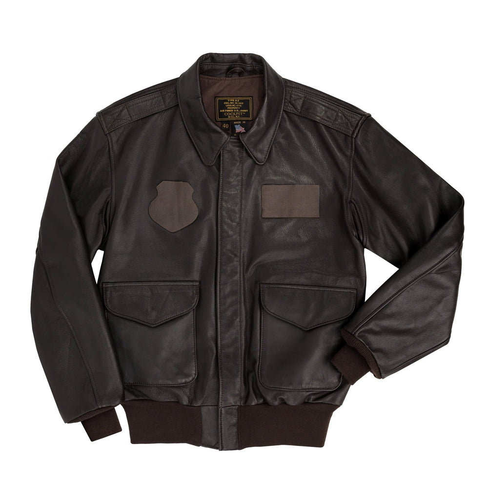 Z21V42-U.S.A.F. 21st. Century A-2 Jacket with Velcro - Cockpit USA