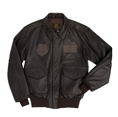 Z21V42-U.S.A.F. 21st. Century A-2 Jacket with Velcro - Cockpit USA